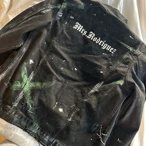 Custom Mrs. Rodriguez denim jacket